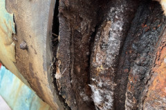 Cracked-boiler-gas-seal